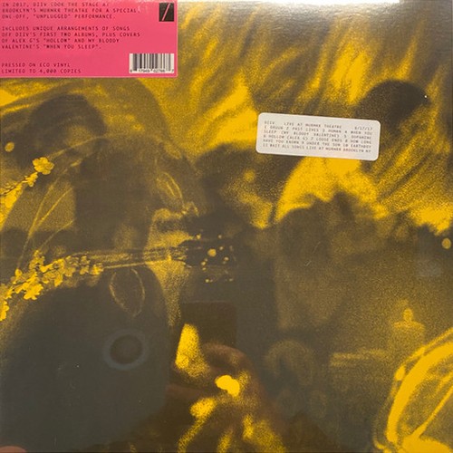 Diiv live murmrr - diiv, theatre
