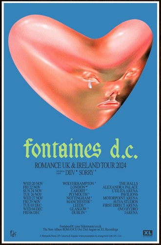 Fontaines poster romance - fontaines,
